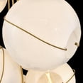 thumbnail image 4 of 30309HBR-CO Hinkley Lighting Skye - 180W 18 LED Double XL Multi-Tier Chandelier-125 Inches Tall and 39 Inches Wide-Heritage Brass Finish-Cased Opal, 4 of 7