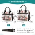 thumbnail image 2 of Small Cooler Bag Lunch Bag Portable Meal Bag Work Meal Bag Outdoor Meal Bag Travel Meal Bag Picnic Meal Bag Going Out Meal Bag Super Cute Gray Rabbit, 2 of 6
