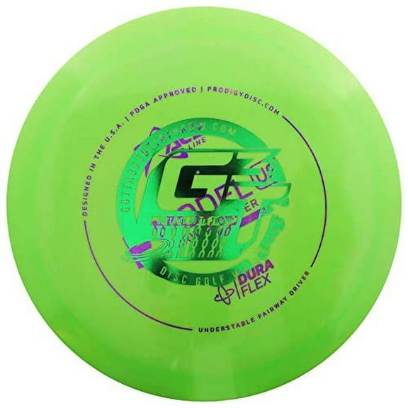Prodigy Discs Factory Second Ace Line DuraFlex F Model US Fairway Driver Golf Disc [Colors and Hot Stamps Will Vary] - 170-176g