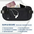 thumbnail image 3 of Invisible Anti-Theft Travel Waist Bag Multifunctional Phone Wallet  RFID Blocking Card Holder Outdoor Sports Jogging Waist Bag, 3 of 8