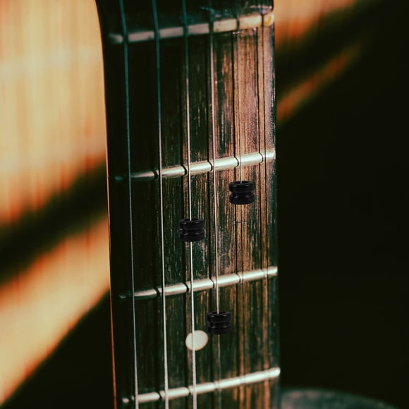 VERDANVERSE 20Ud Para Cuerda De Guitarra Folk Con Material Metálico Duradero Negro