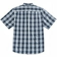 thumbnail image 2 of Dubinik Mens Short Sleeve Button Down Shirts 100% Cotton Plaid Men's Casual Button-Down Shirts with Pocket, 2 of 6