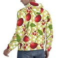 thumbnail image 4 of Bingfone Cherries And Ladybirds Men'S Drawstring Hoodie Long Sleeve Pocket Sweatshirts-X-Large, 4 of 9