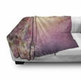 thumbnail image 3 of Art Soft Flannel Fleece Throw Blanket, Enchanted Cherry Blossom Petals Field Shabby Form Floral Garden Spring Picture, Cozy Plush for Indoor and Outdoor Use, 60" x 80", Pale Pink Peach, by Ambesonne, 3 of 6