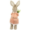 thumbnail image 7 of Northlight Rustic Girl Rabbit Easter Figure with Flowers - 15.25" - Beige, 7 of 7