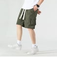 thumbnail image 3 of Pantalones De Trabajo Para Hombre Bermudas De Playa, 3 of 8
