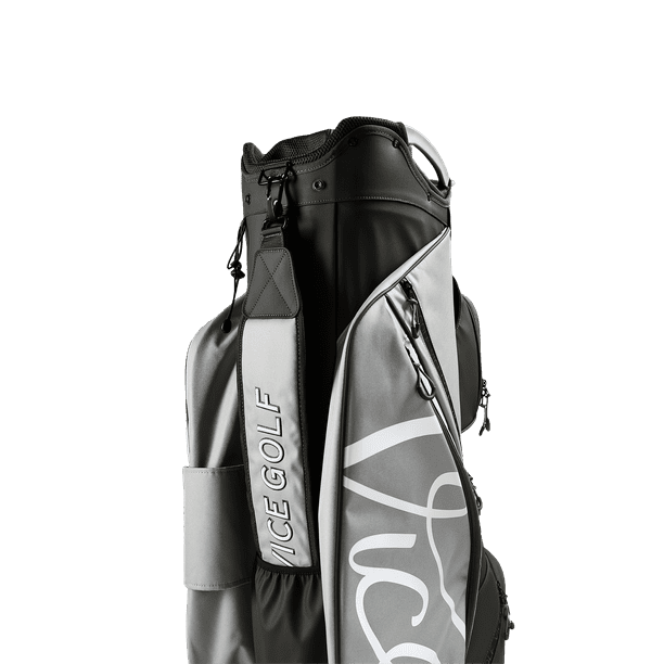 ineffektiv sponsoreret udskille Vice Golf Cruiser Cart Bag, Dark Green/Gray, 15 Way Divider - Walmart.com