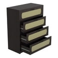 thumbnail image 4 of Sandor Indoor 4-Drawer Wood Espresso Chest for Bedroom, 4 of 11