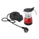 thumbnail image 1 of Italian Electric Coffee Maker 150ml 3 Cup Aluminum Percolator for Home Red, 1 of 4