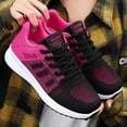 thumbnail image 2 of Domzle 12 Hour Shift Shoes For Women Slip On Wide Toe Box Walking Sneakers,Non-Slip Mesh Breathable Lightweight Sneakers,Arch Support For All-Day Standing Hot Pink 40, 2 of 6