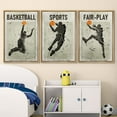 thumbnail image 2 of wall26 Framed Canvas Print Wall Art Set Graffiti Street Basketball Player Slam Dunk Sports &amp; Fitness Athletes Digital Art Pop Art Modern Portrait for Living Room, Bedroom, Office - 16"x24&qu, 2 of 5