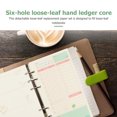 thumbnail image 2 of 3Pcs Planner Papers Loose Leaf Papers Useful Punched Filler Papers for Home School, 2 of 8