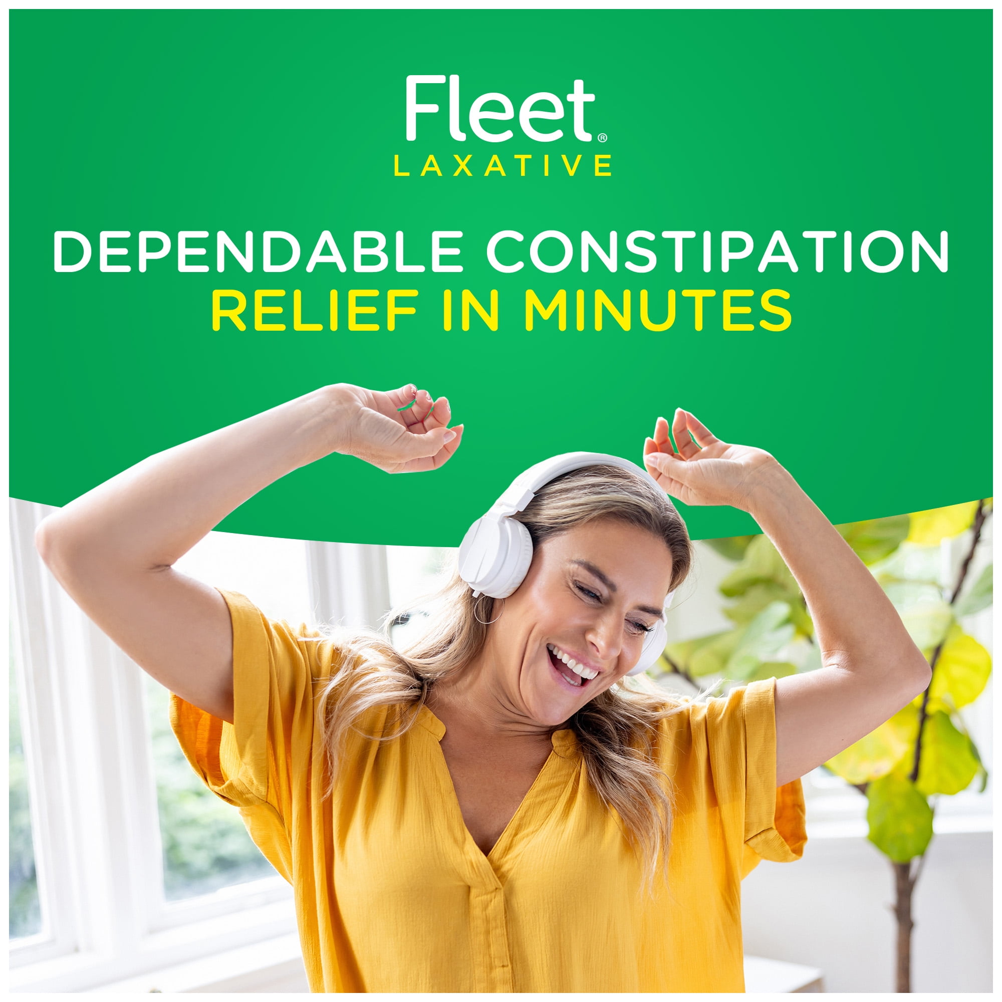 Fleet Laxatives, Laxative Glycerin Suppositories for Adult Constipation Relief, 100 Count