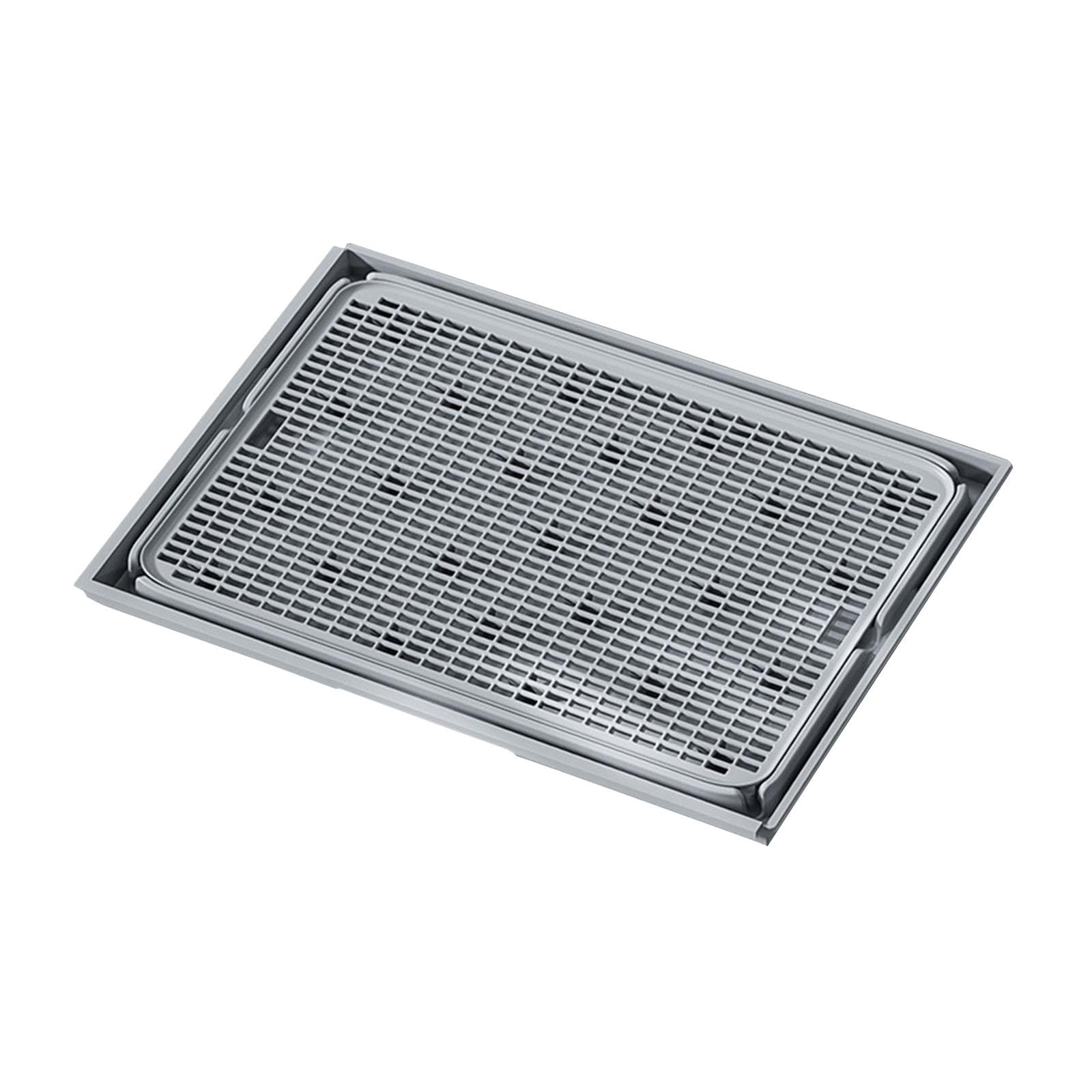 FITYLE Cat Litter Mat Cat Litter Pad Sturdy Lightweight Litter Boxes Mat Cat Litter Catcher Mat Easy Clean Kitty Litter Trapping Mat Light Gray