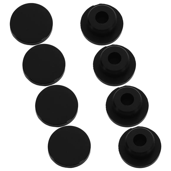 LOLIPPYY 8pcs Rubber Hole Plug Cover Waterproof Silicone Plug for Mechanical Equipment Operators