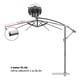 thumbnail image 3 of Sombrilla Impermeable Para Patio Exterior, De Poliéster De Doble Capa, Ideal Para Mesa De Centro, Sombrilla De Mercado, Cubierta De Repuesto Para 8 Varillas,, 3 of 7