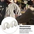 thumbnail image 4 of Traductor De Idiomas, Auriculares Con Traductor , 74 Idiomas, 70 Acentos, Reducción De Ruido, Auriculares De Traducción Con Clip Para Negocios, Viajes, Aprendizaje, 4 of 7