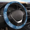 thumbnail image 4 of Cauagu Snowflakes1 Print Car Steering Wheel Cover - Universal Car Accessory for Diverse Cars for Steering Wheel with a Diameter of 14.5"-15", 4 of 7