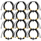 thumbnail image 4 of GOOHOCHY 12 pulseras de softbol con cuentas, pulsera con dijes de bolas, pulsera de muñeca ajustable, joyería de muñeca, pulsera con dijes, regalos de fiesta, 4 of 8