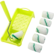 Olurrisa Paint Rollers Set, 2 inch Paint Roller with 6 Covers, Small Paint Roller, Paint Rollers for Painting Walls