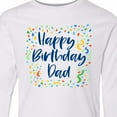 thumbnail image 4 of Inktastic Happy Birthday Dad Long Sleeve Youth T-Shirt, 4 of 5