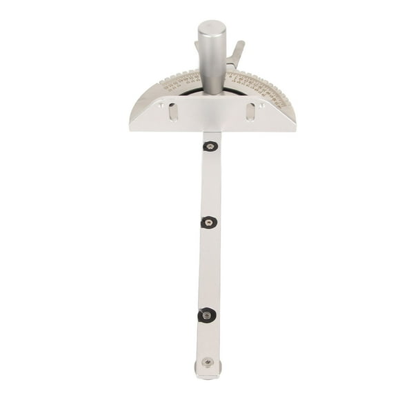 Metal Miter Gauge, 27 Angle Stops Table Saw Miter Gauge High Accuracy  For Router Table For Band Saw