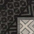 thumbnail image 4 of Paco Home Indoor & Outdoor Rug with Boho Pattern in Dark Grey - 2'8" x 4'11" (3'x5'), 4 of 5