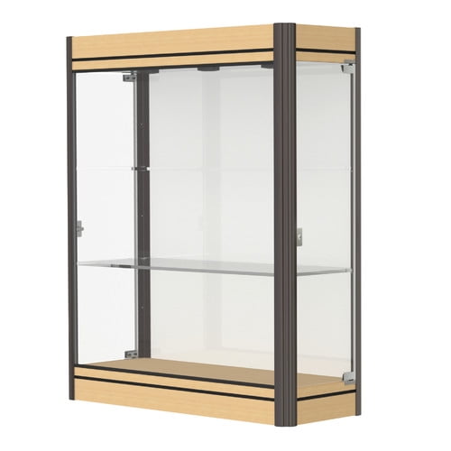 Waddell Contempo Series Lighted Wall Display Case