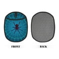 thumbnail image 2 of Naloa Spider And Cobweb Silicone Pot Holders, Oven Mitts Heat Resistant Hot Pads, Non Slip Pot Holder for Kitchen Baking and Cooking 9.4 x 7.5 Inches, 2 of 7