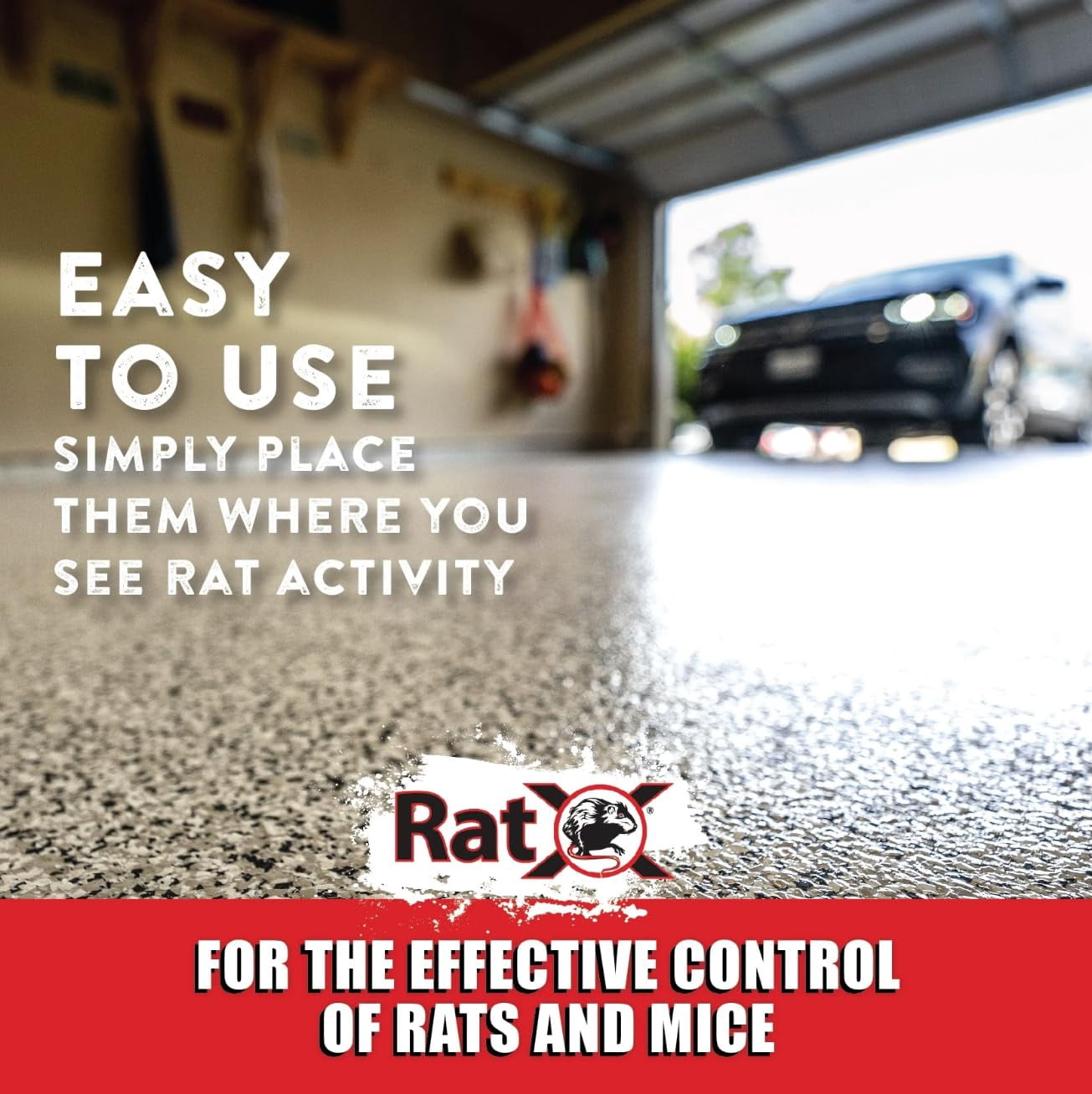 RatX Pellets Non-Toxic Rodent Killer, 5oz, for Rats and Mice, Pest Bait