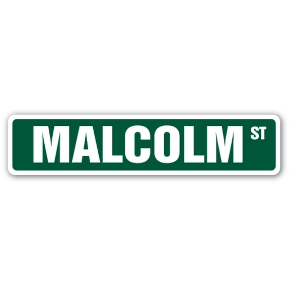 Malcolm Street [3 Pack] of Vinyl Decal Stickers |for Laptop Car