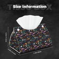 thumbnail image 6 of Lsque Basketball Printed Long Tissue Box Cover Holder, Facial Paper Organizer Dispenser,Triangle with Bottom Belt, PVC Leather Decorative Organizer, 6 of 9