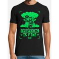 thumbnail image 1 of Camiseta de niño nuclear. Camiseta unisex divertida de algodón de manga corta para hombre. Camisetas de ocio., 1 of 6