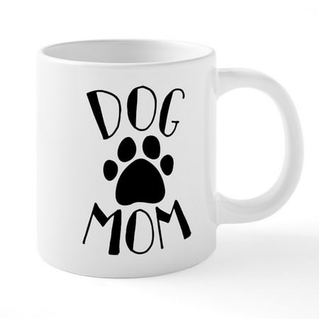 

CafePress - Dog Mom Paw - Ceramic Mega Mug Holds 20 ounces