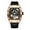 Rose Black, variant on Automatic Mechanical Men Watch Skeleton Dial Luminous Waterproof Sport Wristwatch Gift for Man