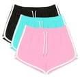thumbnail image 2 of Xunlbb Womens Shorts Workout Shorts 3PC Women Casual Summer Sports Shorts Workout Yoga Shorts Active Shorts S-3XL on Clearance, 2 of 9