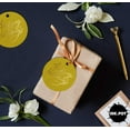 thumbnail image 5 of Inkdotpot Happy Holiday Bottle Tag Real Gold Foil Favor Hang Tags 50 Pack, 5 of 7