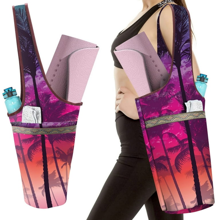 Yoga Mat Bags For Women Yoga Mat Carrier Tote, Holds More Yoga Accessories