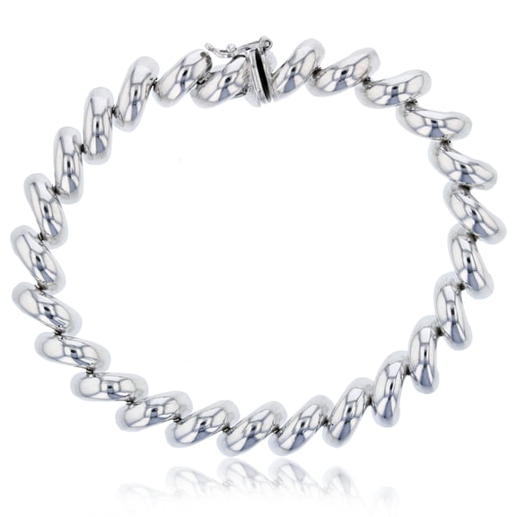 Decadence Sterling Silver 16MM San Marco Bracelet