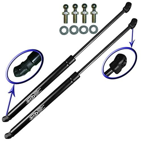 WGS-565-2 Left and Right Side Two Front Hood Gas Charged Lift Supports with 4 Replacement Studs and Washers for 2001-2006 Lexus LS430 WGS-565-2 Left and Right Side Two Front Hood Gas Charged Lift Supports with 4 Replacement Studs and Washers for 2001-2006 Lexus LS430