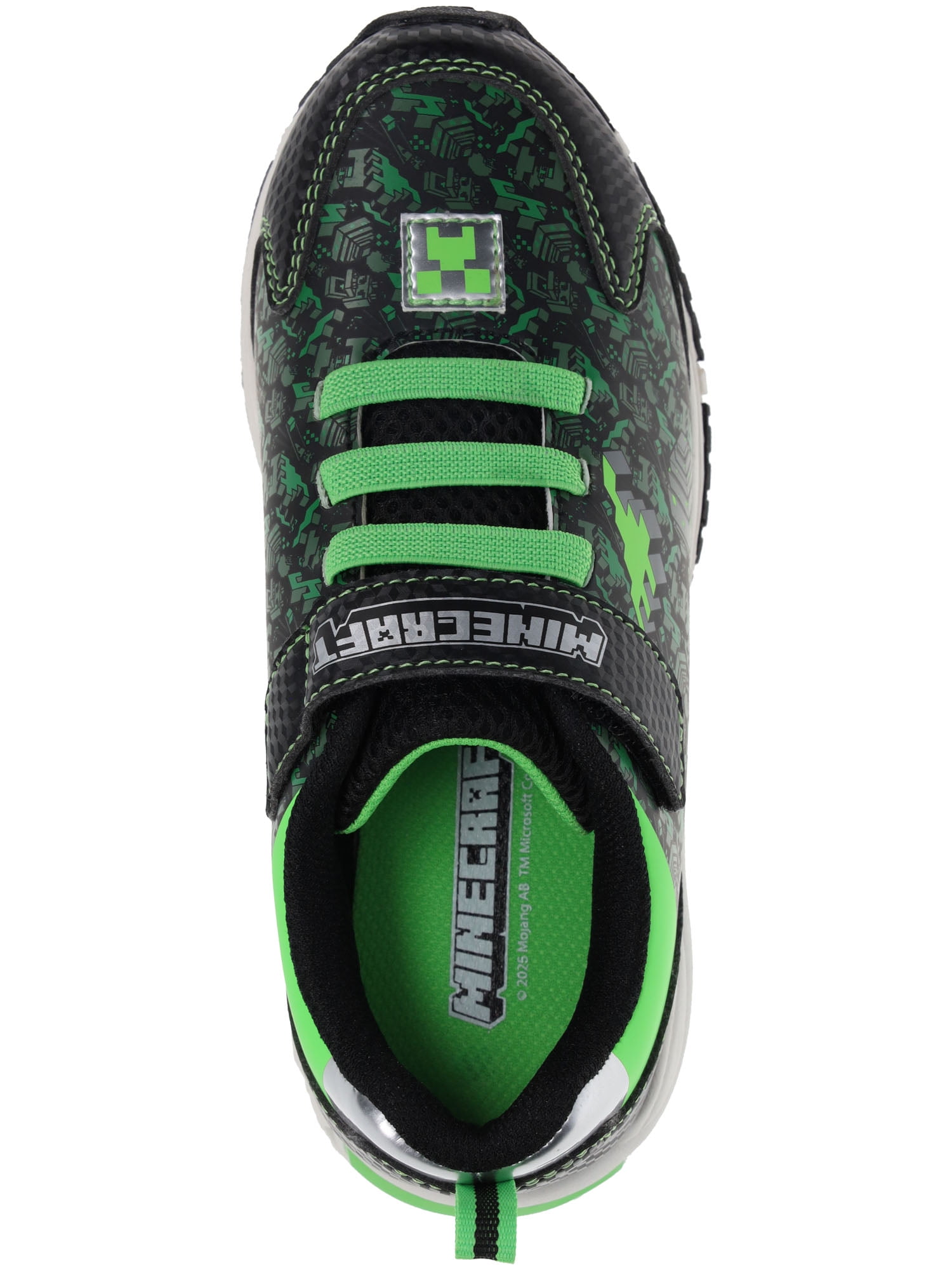 Minecraft Little & Big Boys Light Up Athletic Sneakers