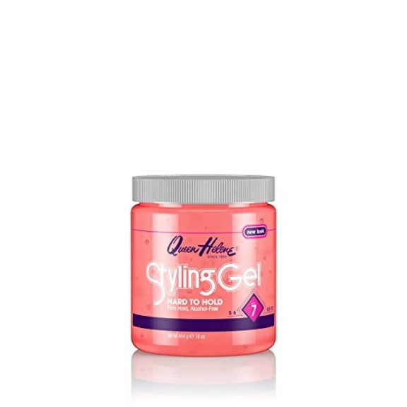 Queen Helene Styling Gel, Hard To Hold, 16 Ounce [Packaging May Vary]