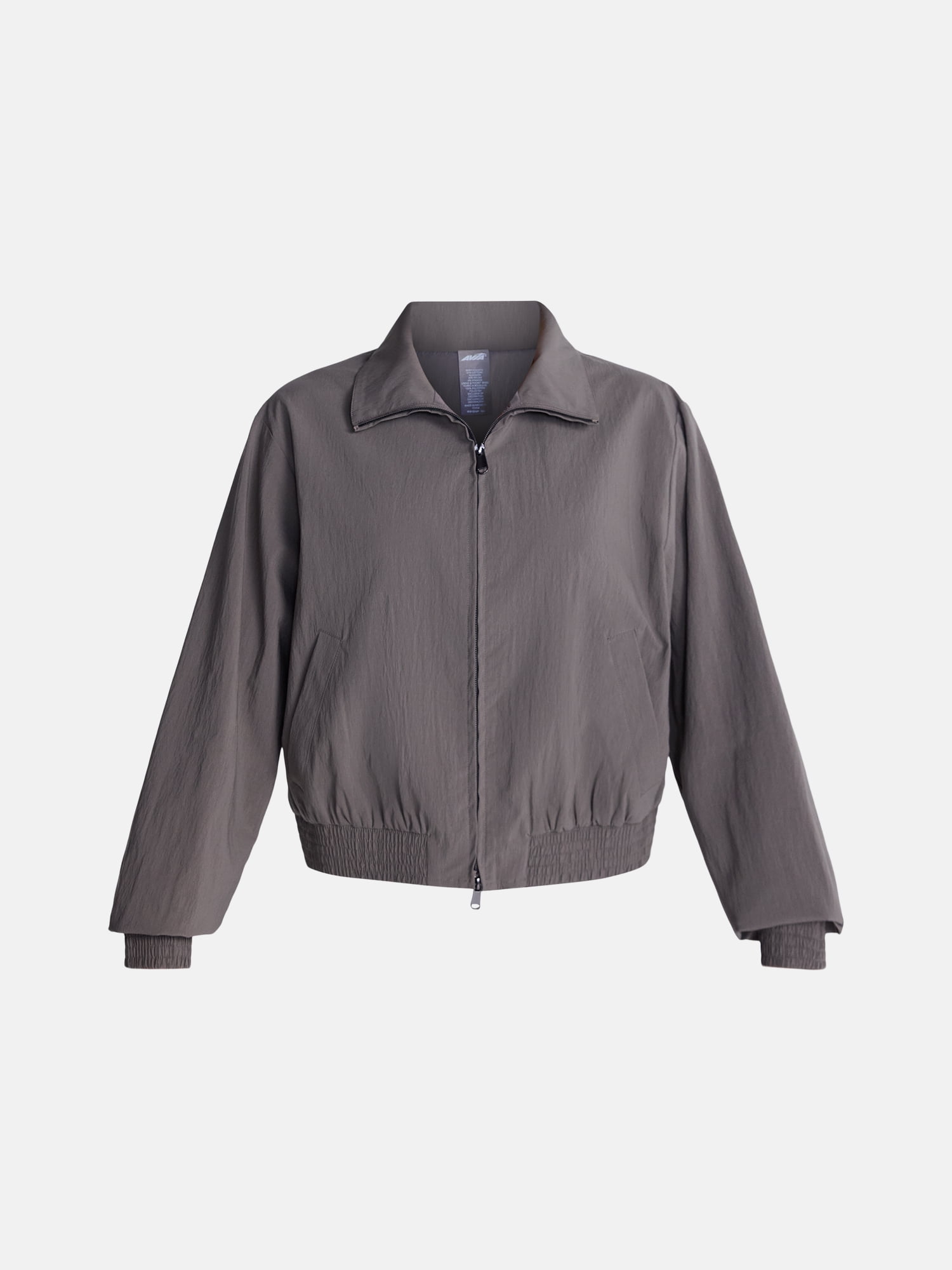 Avia Women's Funnel Neck Jacket with Long Sleeves, Sizes XS-XXXL