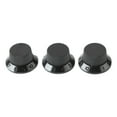 thumbnail image 2 of 3Pcs Guitar Control Knob, 1 Volume 2 Tone Fit Top Plastic Set Kit Instrument Accessory Replacement, 2 of 8
