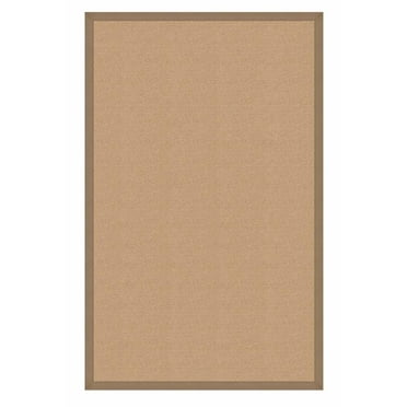 Linon Empire Machine Tufted Wool 1'10"x2'10" Rug in Sisal and Beige