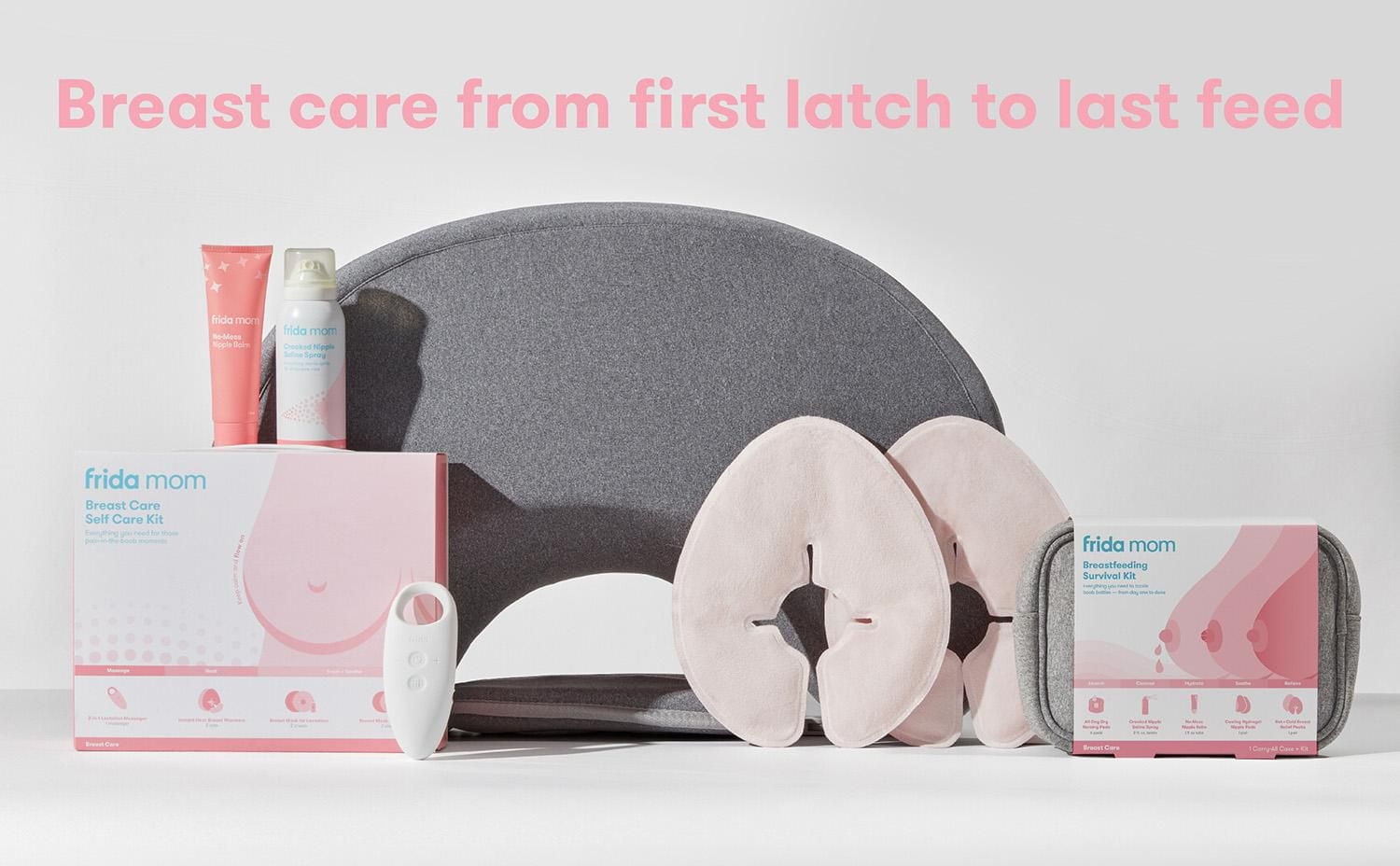 Frida Mom - Breastfeeding Therapy Packs, Cold & Hot Therapy Packs, Breastfeeding Essentials for Pain Relief, Lactation Support, and Postpartum Recovery