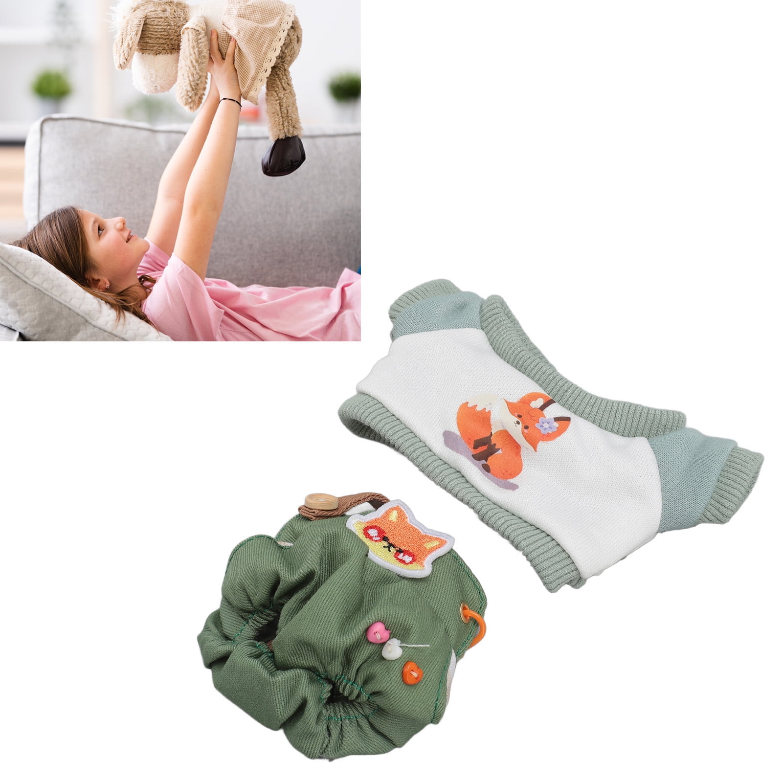 DEFGNOP VêTements Lbu, Costume élégant pour Fille, Pendentif De VêTements De Poupée Lbu 17 Cm VêTements Lbu Bricolage Cadeau pour Enfants, VêTements De Poupée Mignons Mini DEFGNOP VêTements Lbu, Costume élégant pour Fille, Pendentif De VêTements De Poupée Lbu 17 Cm VêTements Lbu Bricolage Cadeau pour Enfants, VêTements De Poupée Mignons Mini