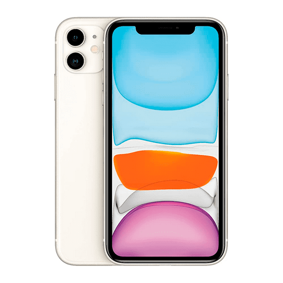 Apple iPhone 11 128 GB Blanco Reacondicionado Tipo A