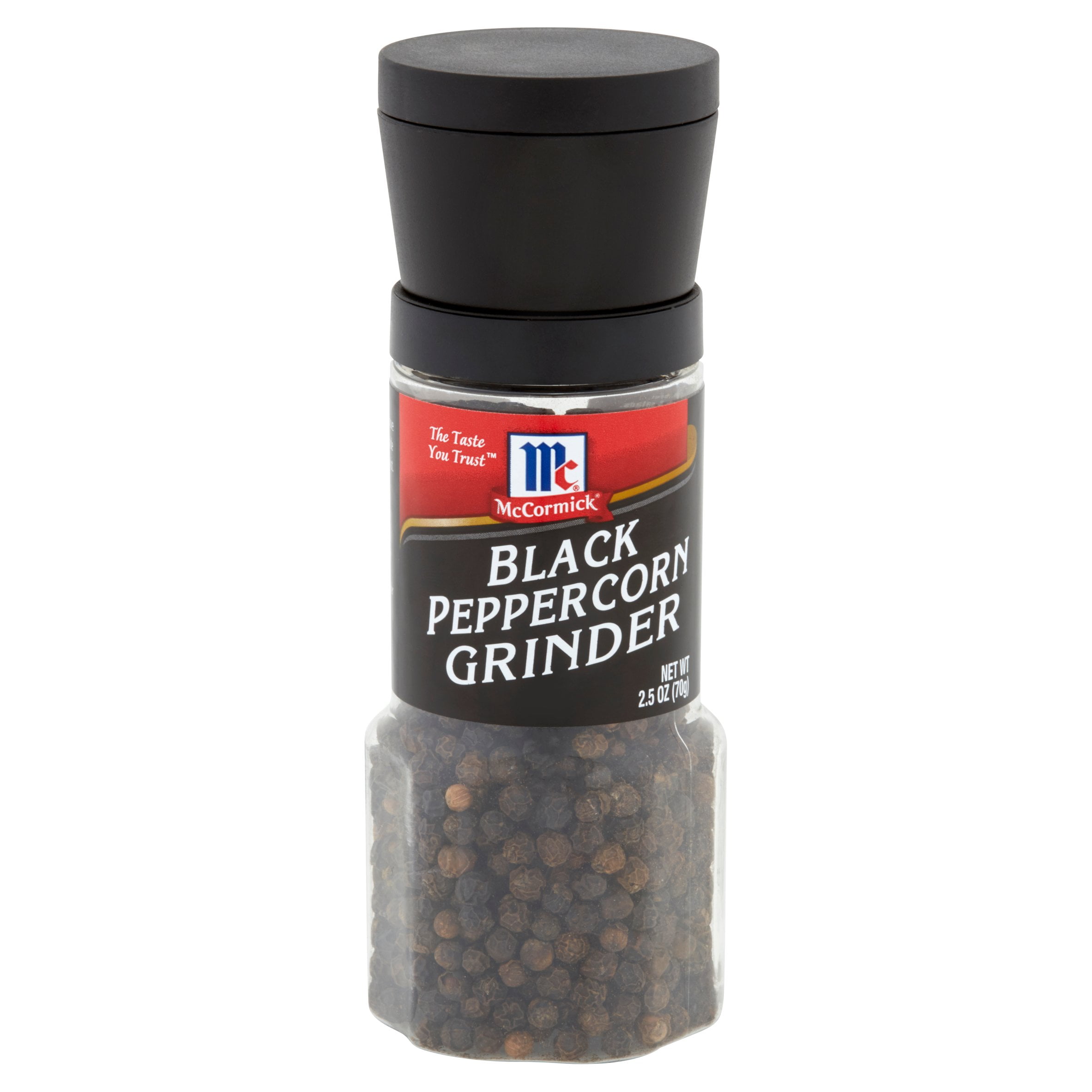 McCormick Black Peppercorn Grinder, 2.5 OZ