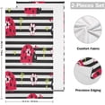thumbnail image 2 of Dreamtimes Ladybugs with Red Flowers 2 pcs Hand Towels Set, Soft Lightweight Highly Absorbent Towel for Bathroom Toilet Kitchen Beach 28.3x14.4in, 2 of 7